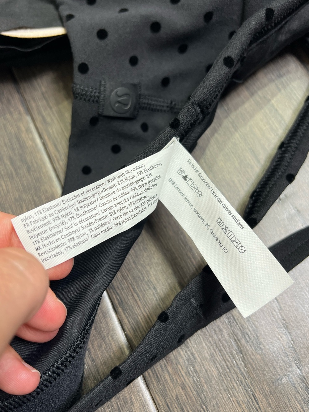 NEW Lululemon Flow Y Bra Light Support C/D Cup Evolve Flocked - Picture 6 of 8
